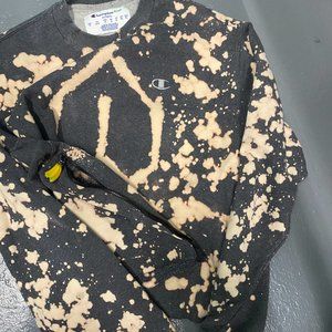 Champion Bleached Crew with Side Zip Ties